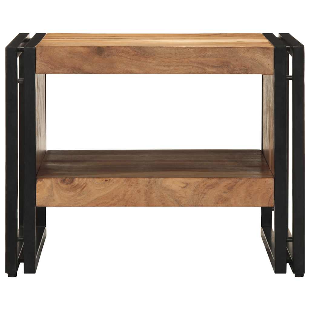Coffee Table 50x50x38 cm Solid Wood Acacia